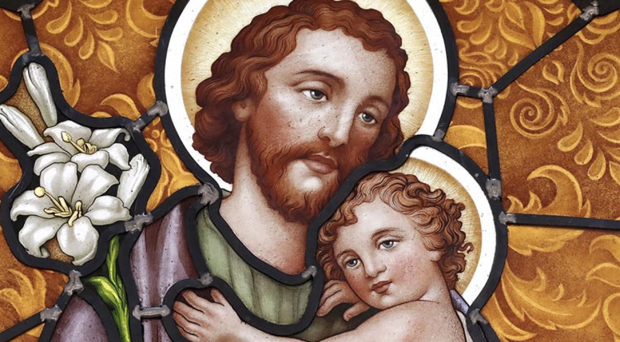 saint joseph et jesus enfant